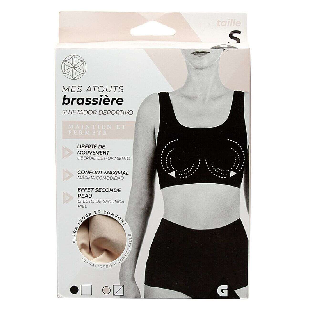 Brassière gainante femme