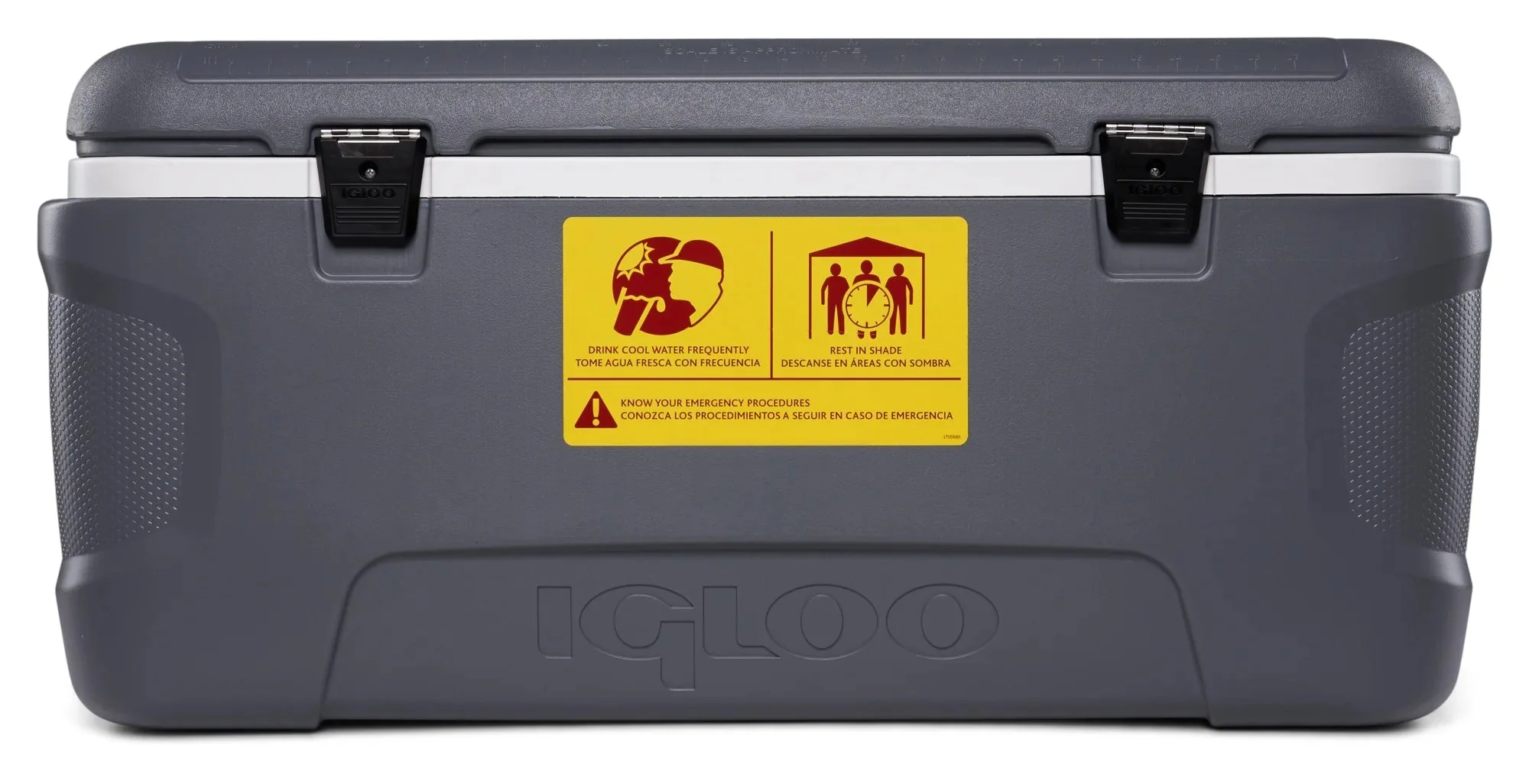 Igloo 120 qt. Workman Series Chest Cooler - Gray
