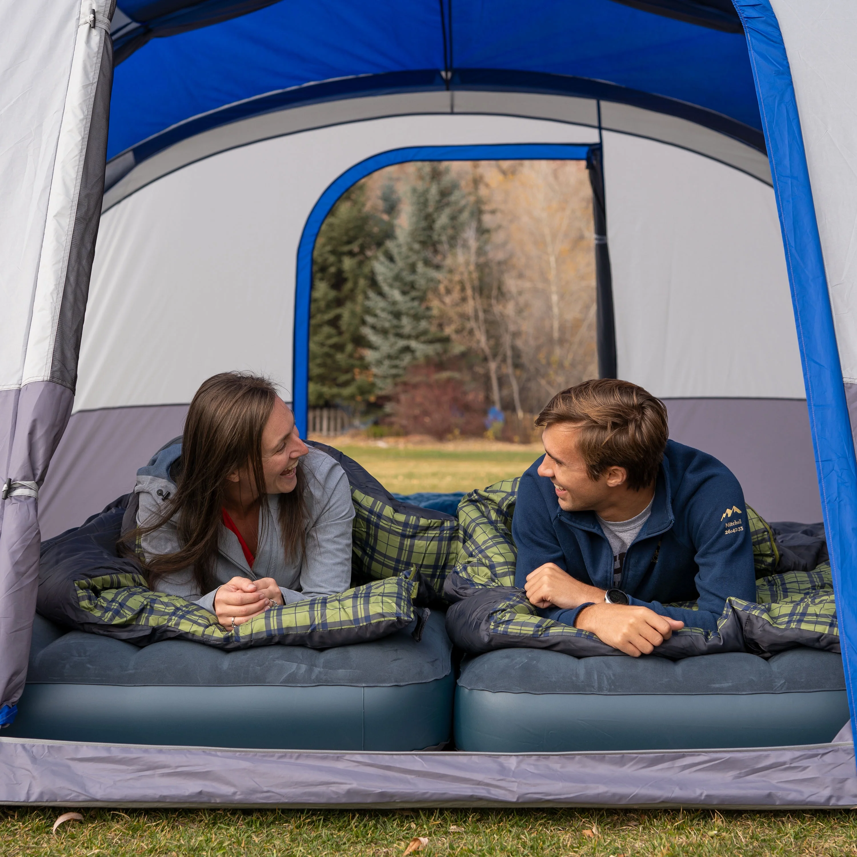 16-Person 3-Room Cabin Tent, with 3 Entrances - Image 5