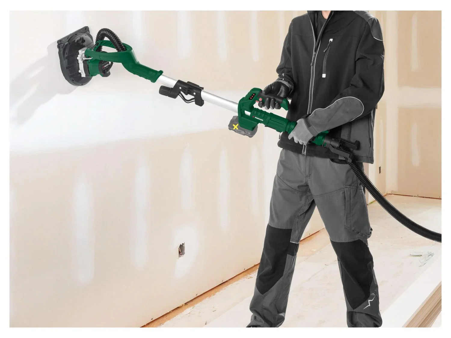 PARKSIDE Ponceuse mur et plafond sans fil, PWDSA 20-Li A1, 20 V