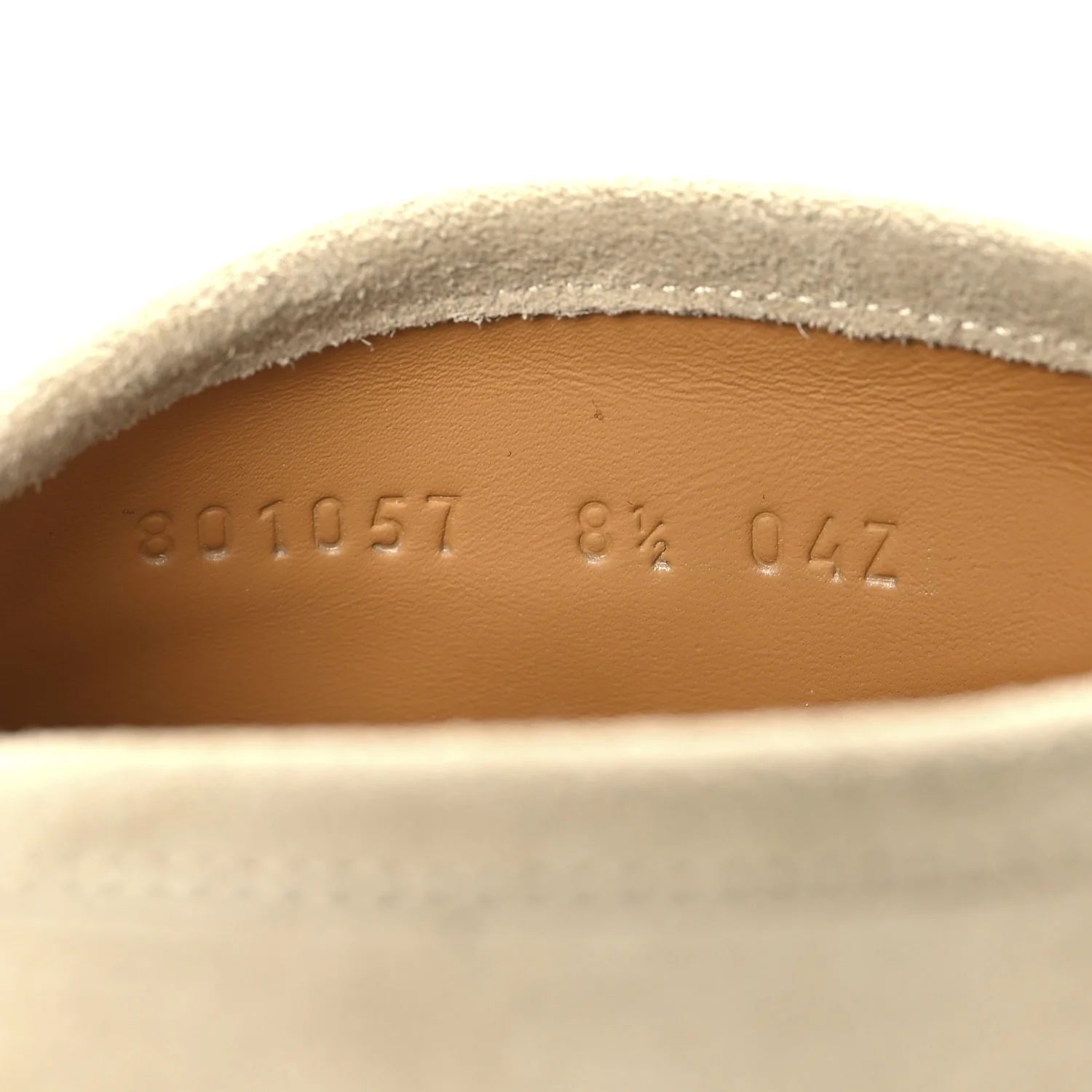Suede Mens Horsebit Ankle Boots 8.5 Beige
