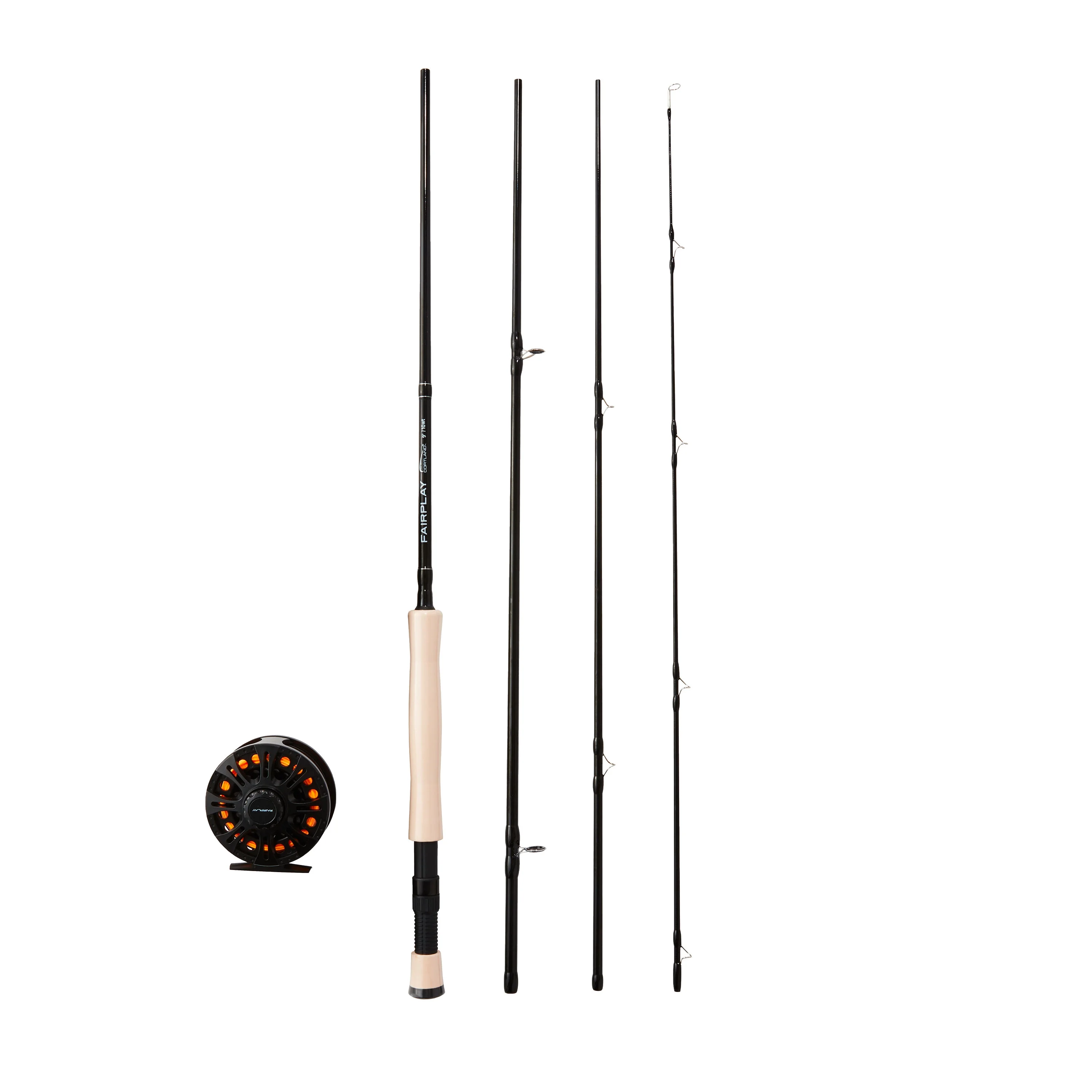 Fairplay 8' Fly Fishing Combo, 5/6 Weight, 4 Piece, 607637 - Image 4