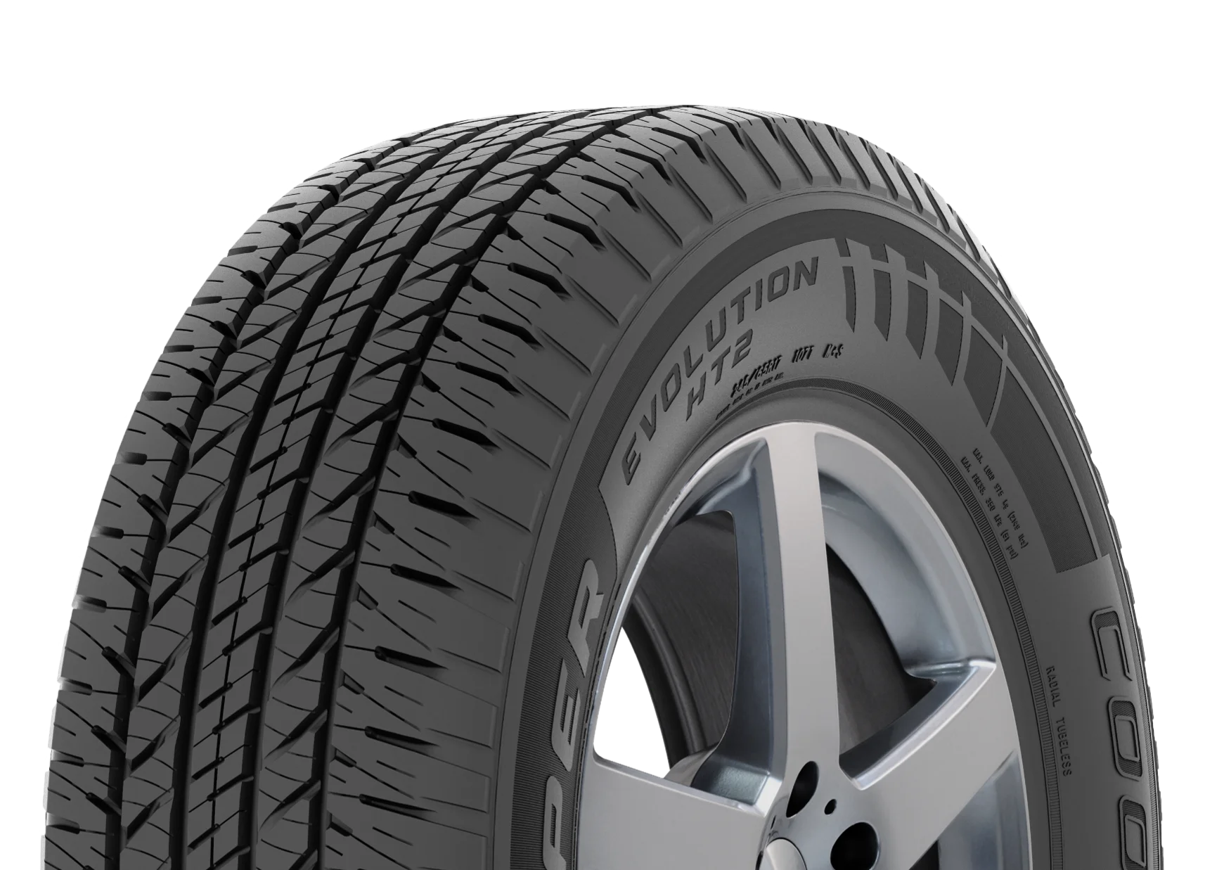 Cooper Evolution HT2 245/70R17 110S All - Season Tire