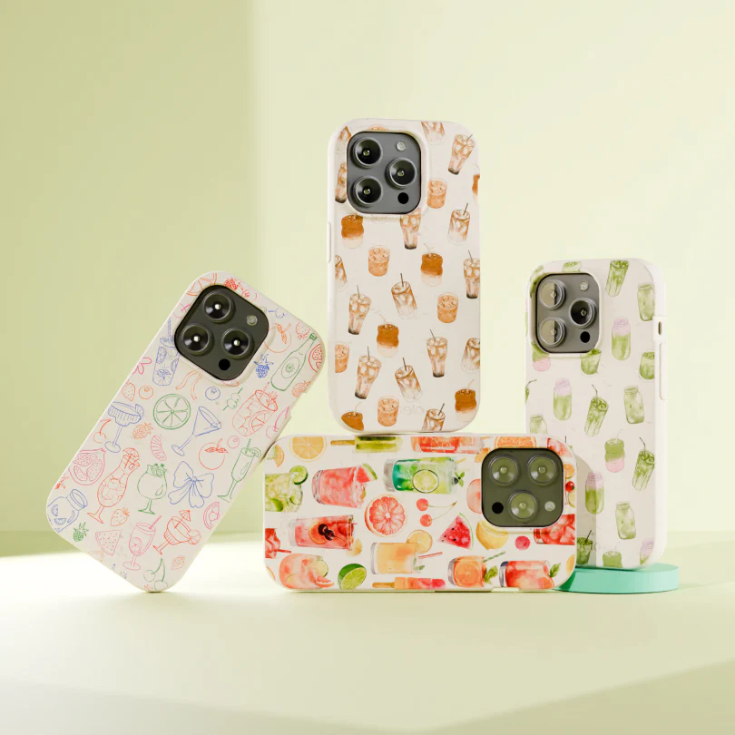 Seashell Sunset Sips Samsung Galaxy S23+(Plus) Case