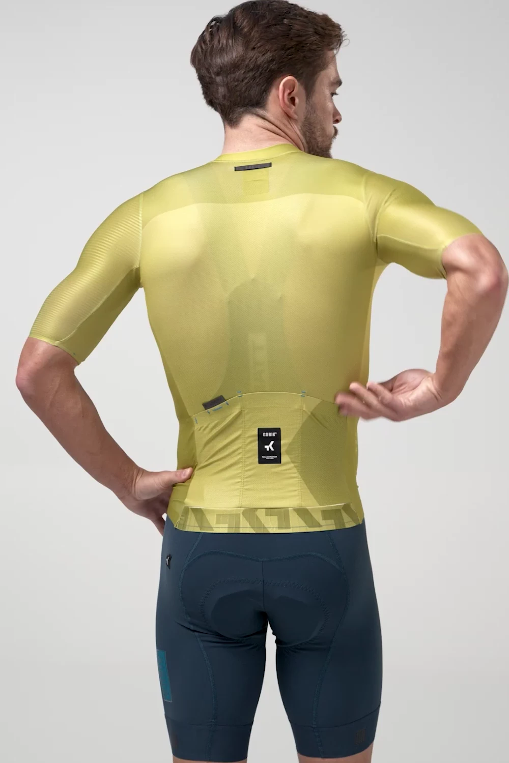 Gobik Jersey  Men Attitude 2.0 Split Green