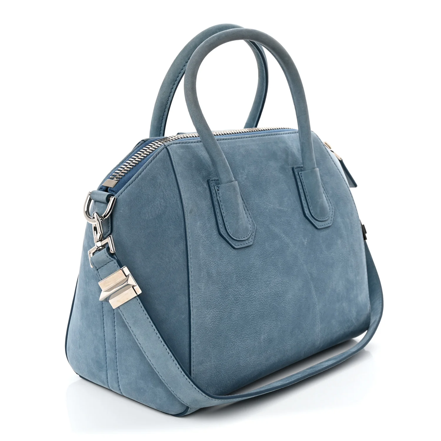 Nubuck Small Antigona Medium Blue