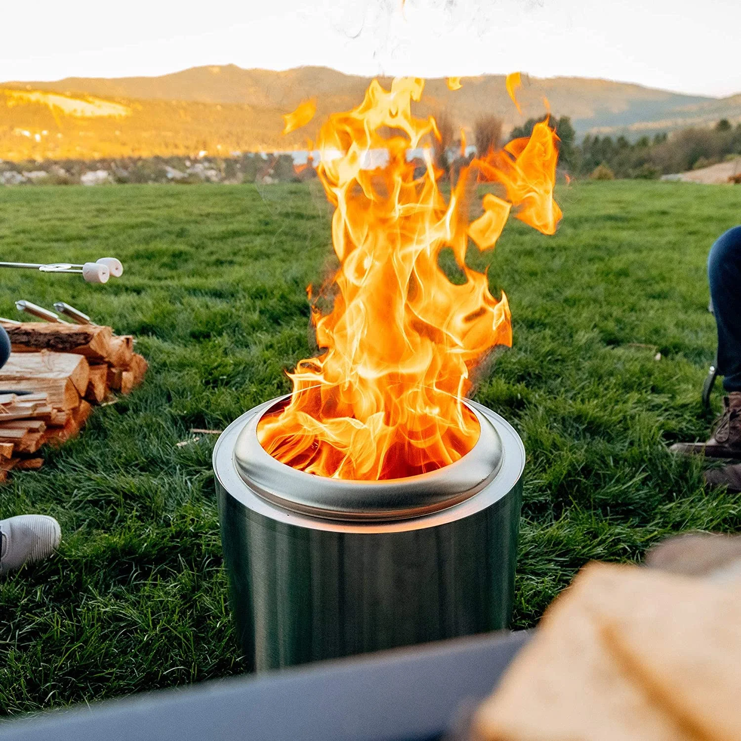Solo Stove Ranger 2.0, Smokeless Fire Pit