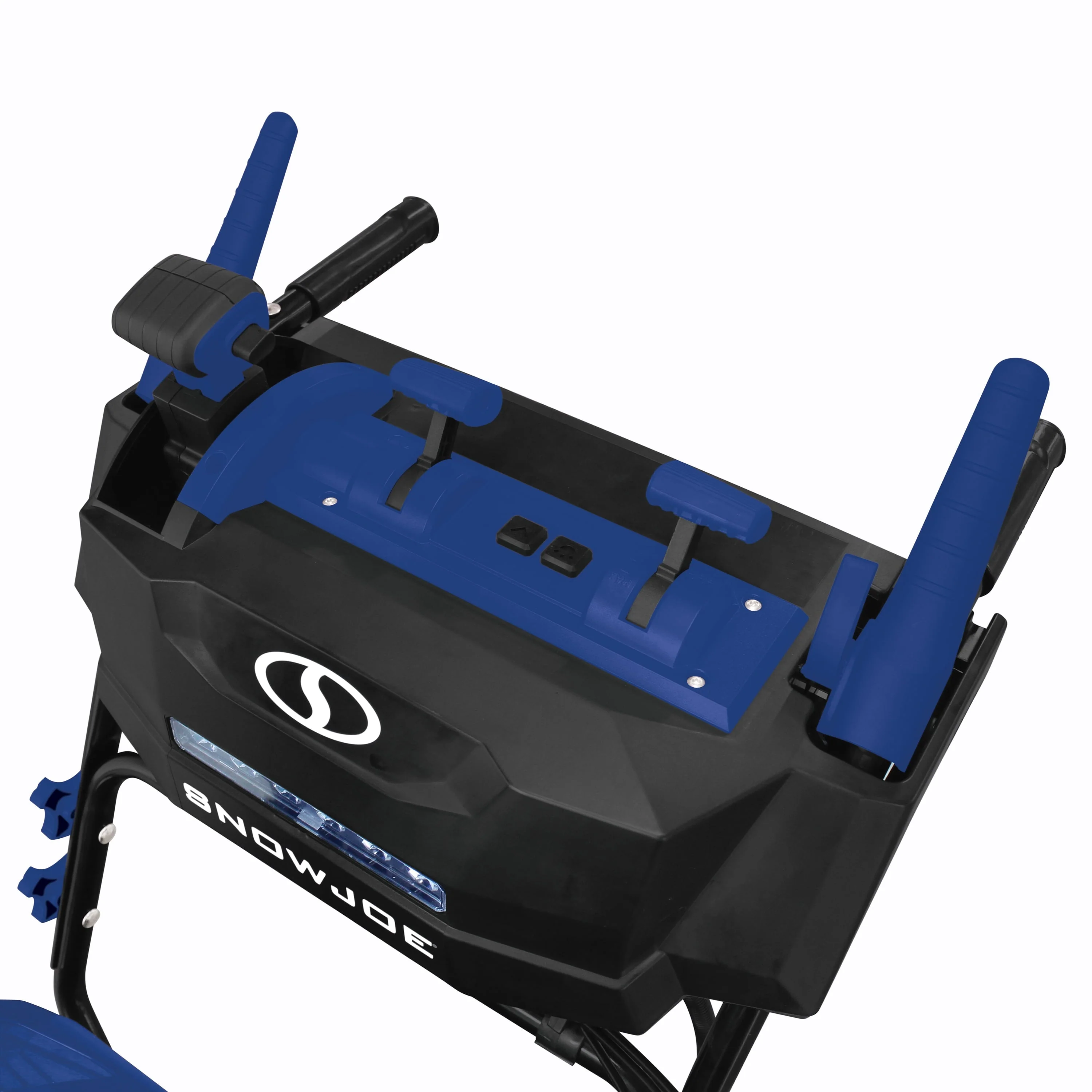 96V 24" Cordless Self Propelled Dual Stage Snow Blower, 4 x 12 Ah Batteries 2 x Chargers Image 3