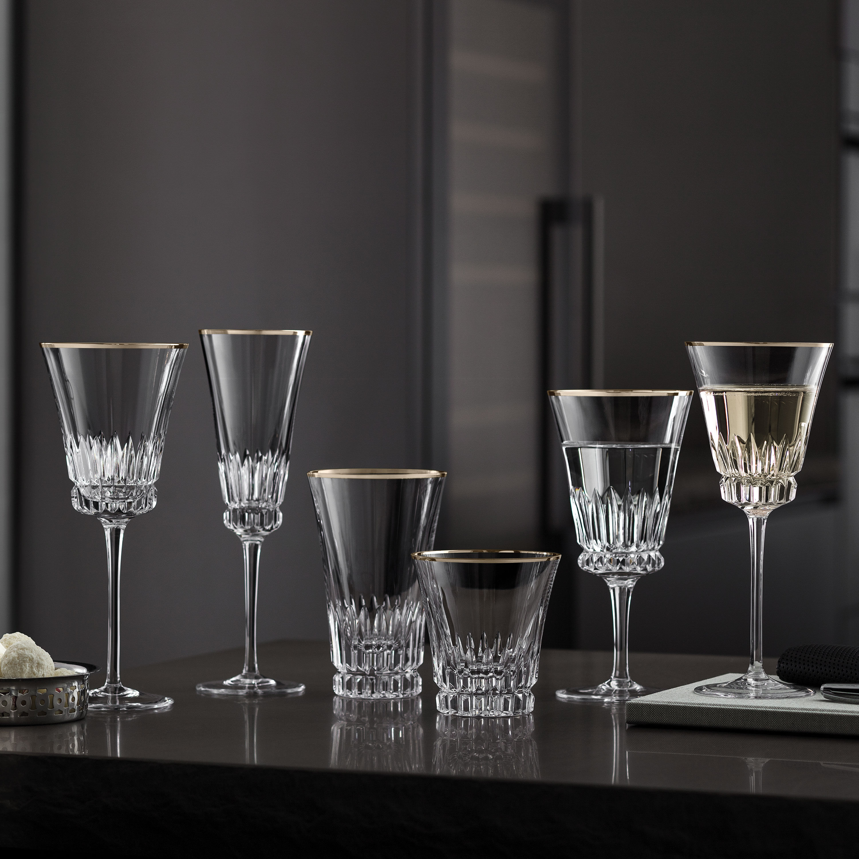 Grand Royal Highball glass - Clear, 10.2 oz, crystal glass