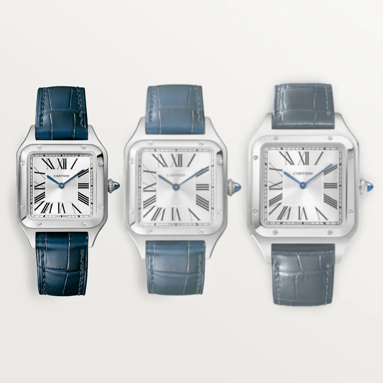 [Super Clone]SANTOS-DUMONT Blue 36mm