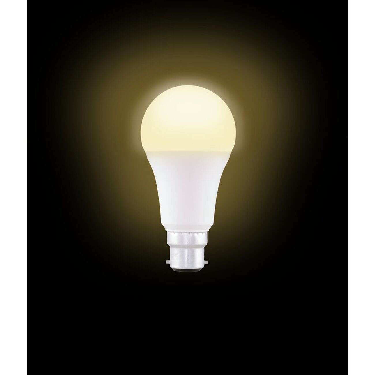 Ampoule LED B22 blanc chaud 8,5W=60W 806lms classe F