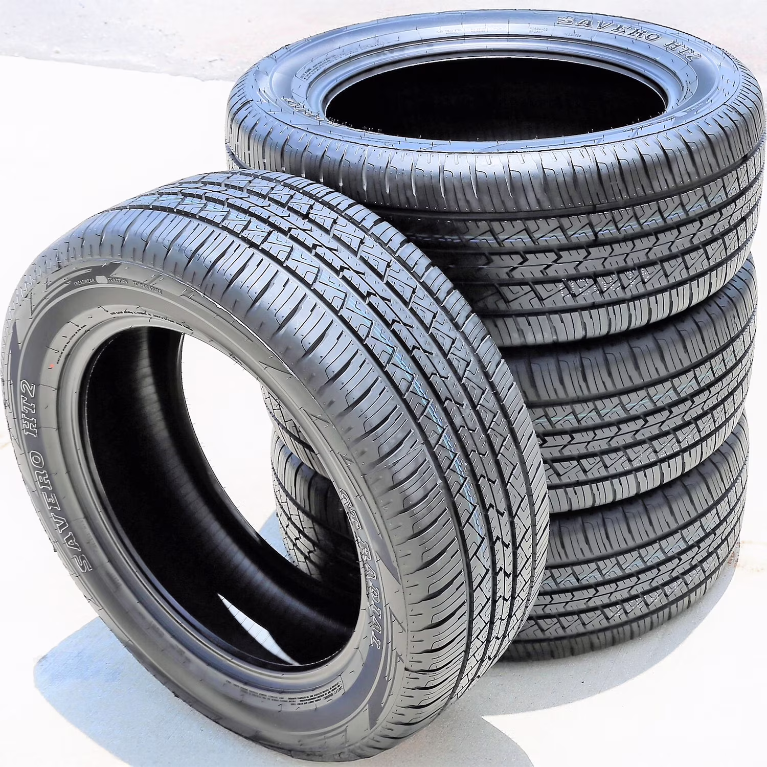 Set of 4 GT Radial Savero HT2 235/75R15 105T a/S All-Season Tires