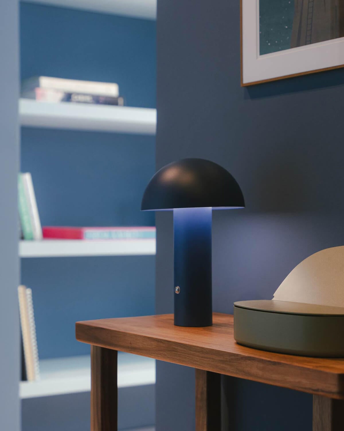 Biar - Lámpara de Mesa LED Inalámbrica (Ø15 cm) Biar