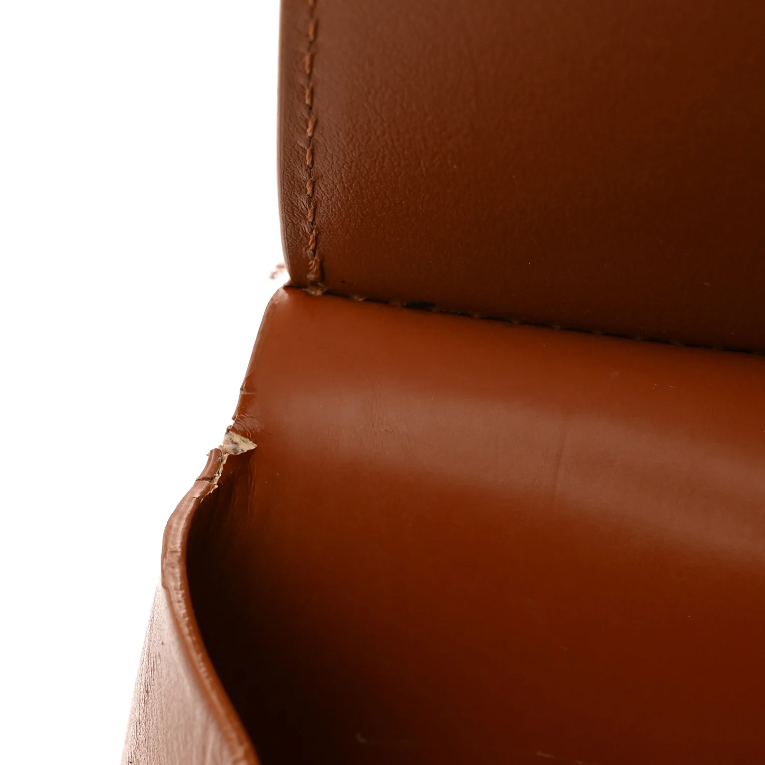 Calfskin Soft Lady Bag Biscotti
