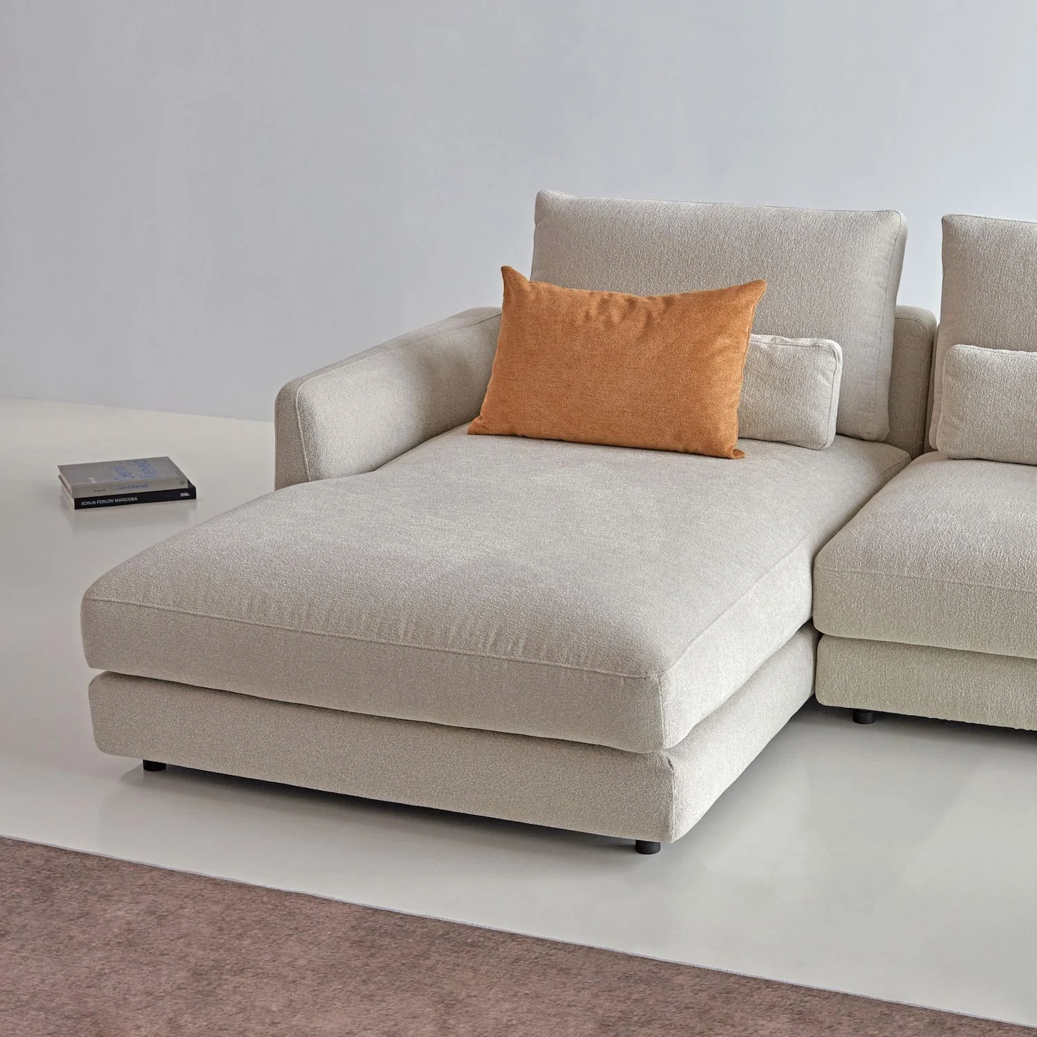 Divano con chaise longue Vivole 7.2