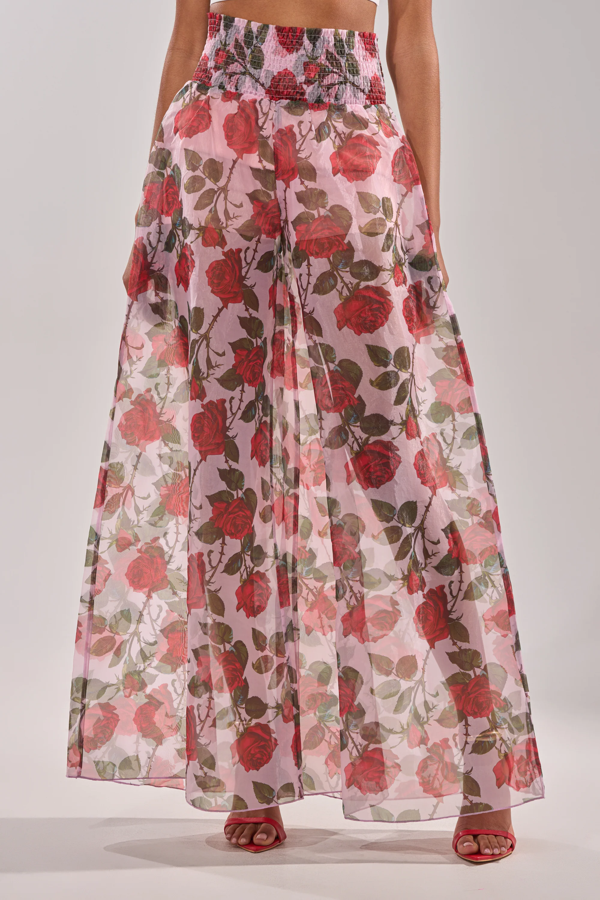 PRETTY GIRL FLORAL TROUSER - Akira Store