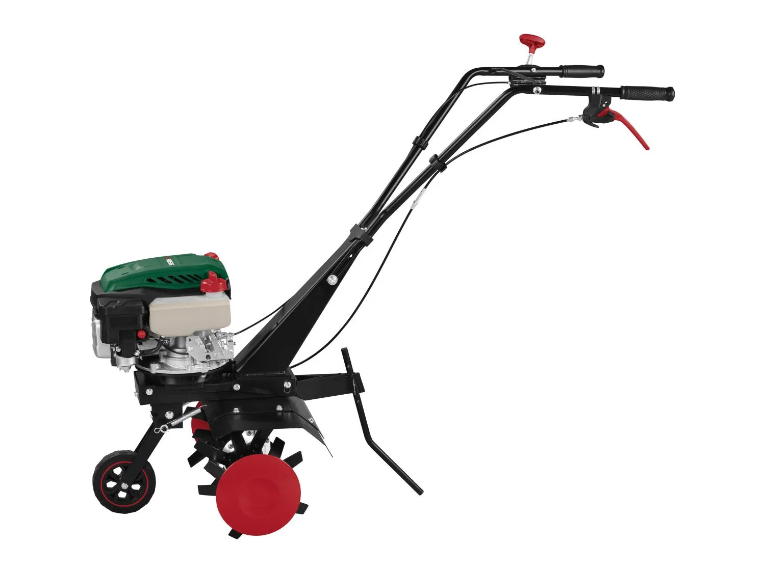 PARKSIDE Motobineuse thermique PBGK 1400 F5, 24 fraises, 2,5 kW