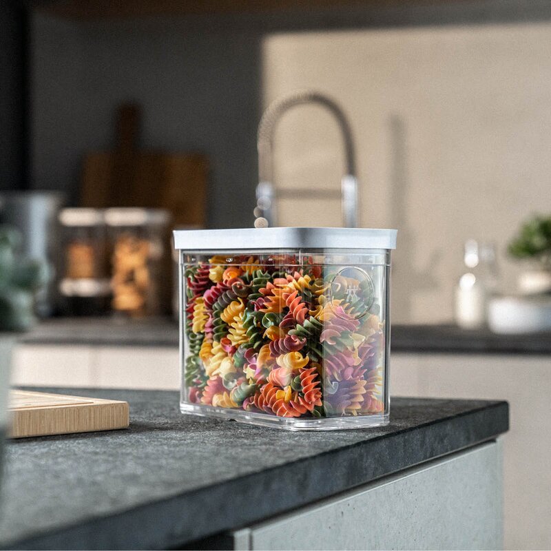 Fresh & Save Cube rektangulær oppbevaringsboks med vakuumlokk 1,8L