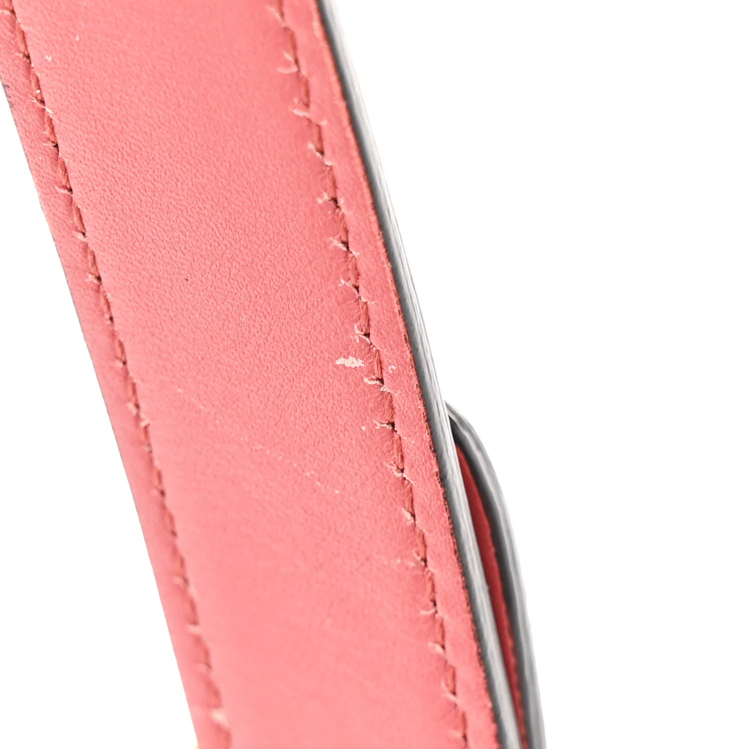 Calfskin Saddle Bag Pink