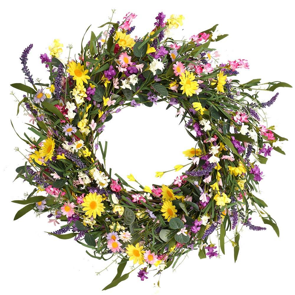 J'FLORU Decor Wreath,24