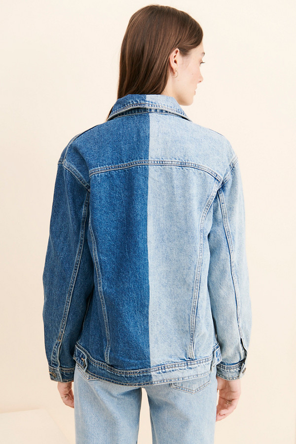 Two Tone Oversized Trucker