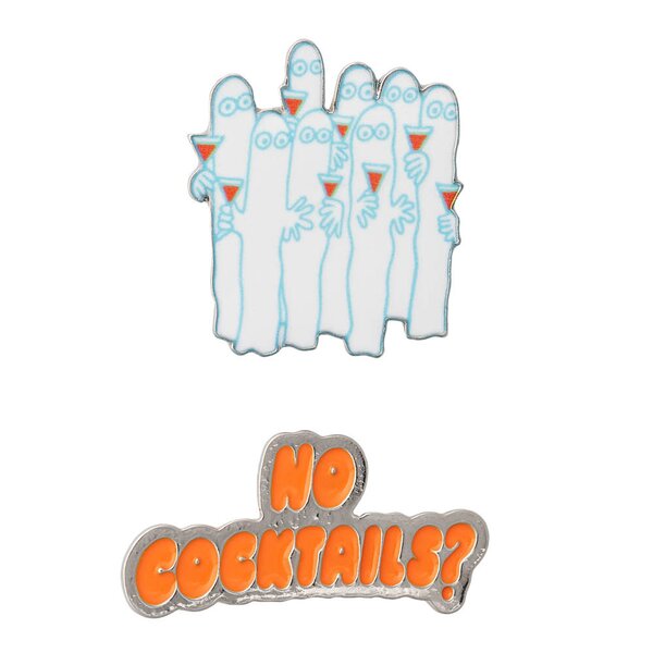 Mummi Rebel Club pins 2 stk Party Queue