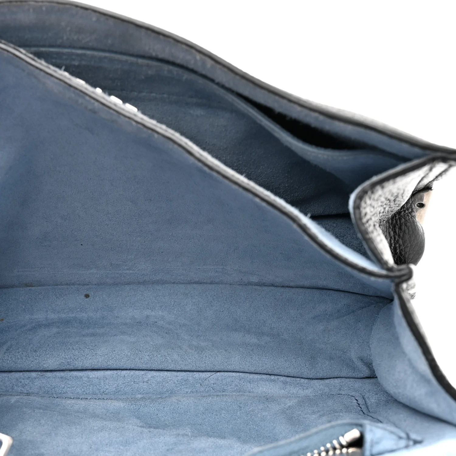 Glace Calf Soft Cahier Bag Black Astrale