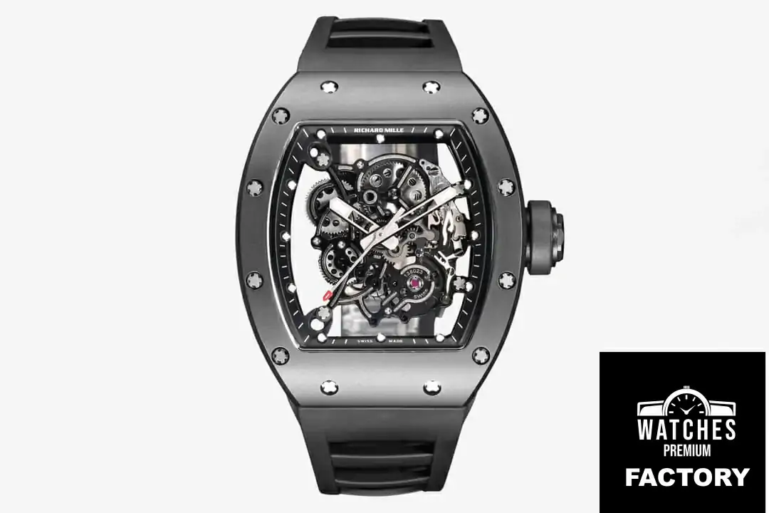 Richard Mille RM-055 BBR Factory Ceramic Skeleton Dial