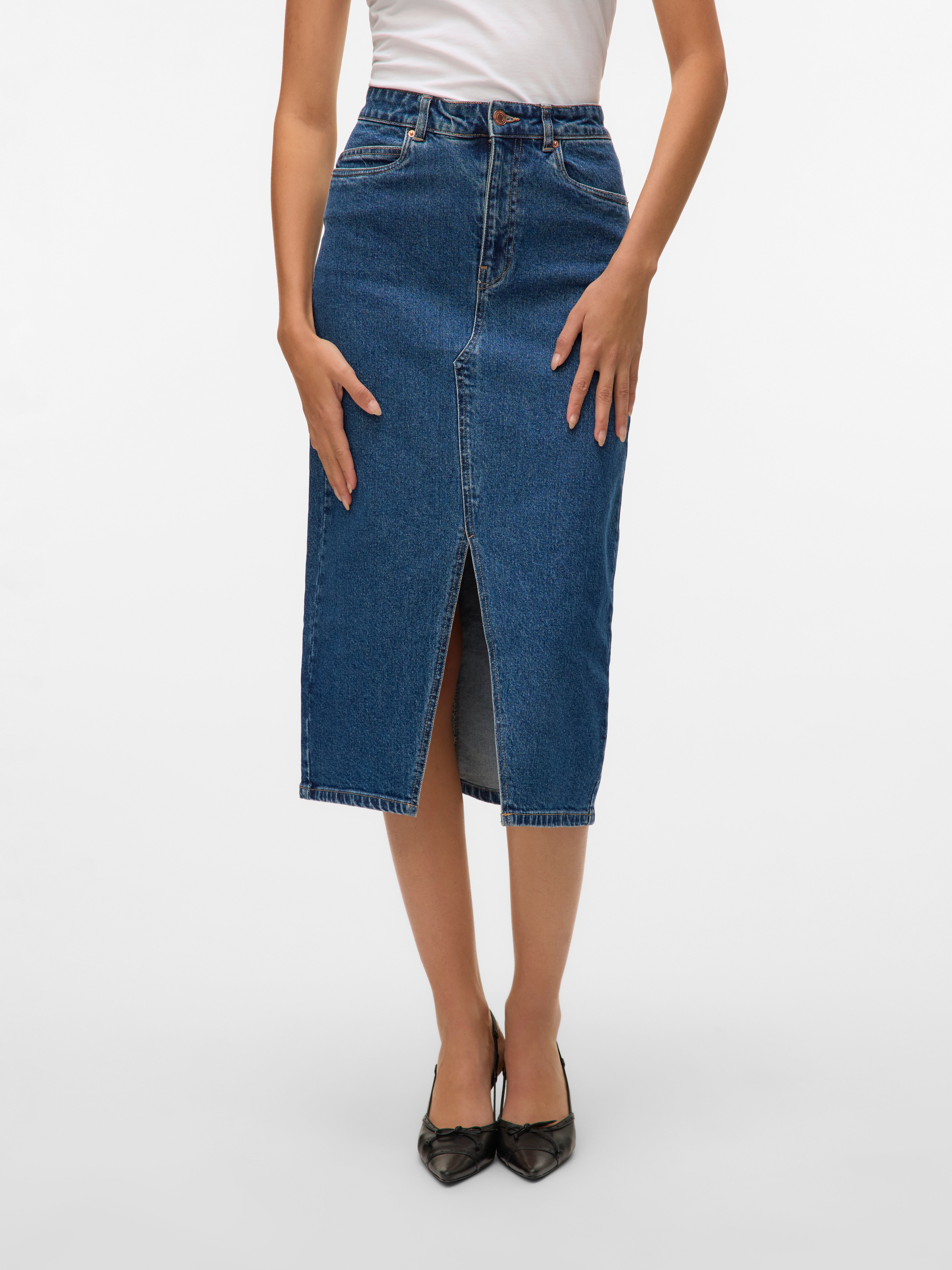 VERO MODA® VMVERI High waist Long skirt
