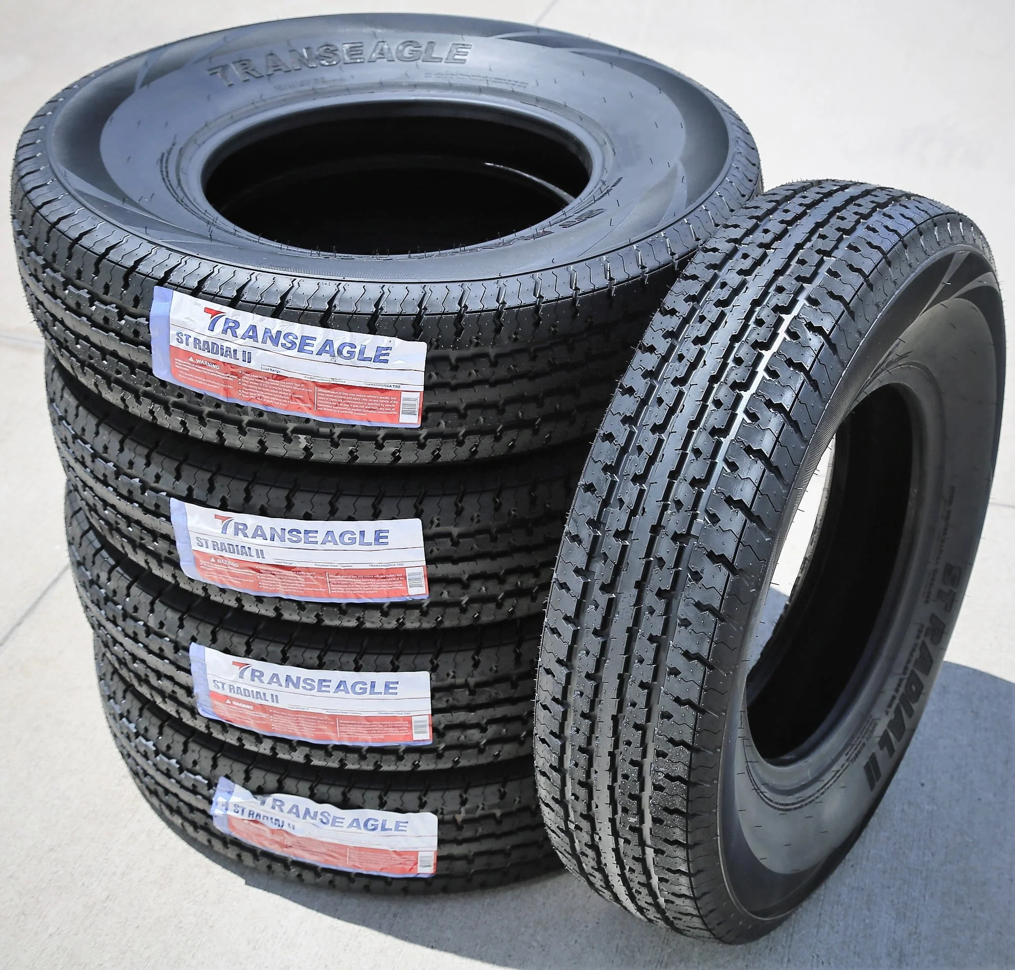 Transeagle ST Radial II Trailer Tire - ST205/75R15 111 L LRE 10PLY