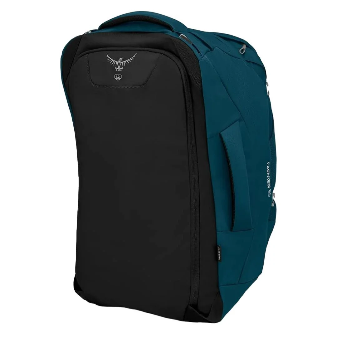 Fairview 55L Womens Travel Backpack Night Jungle Blue(Night Jungle Blue) - Image 7