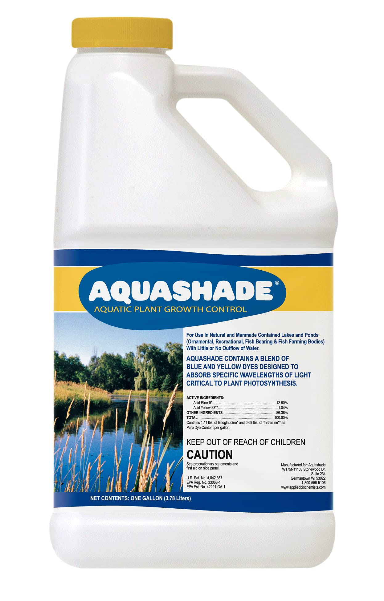 Aquashade Aquatic Plant Growth Control 1 Gal