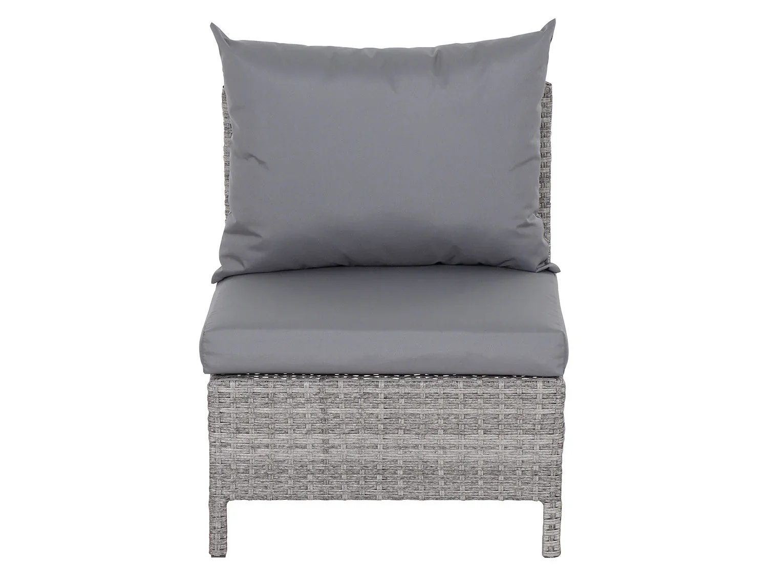 Gardamo Ensemble de jardin Vigo Lounge, 4 pices, gris