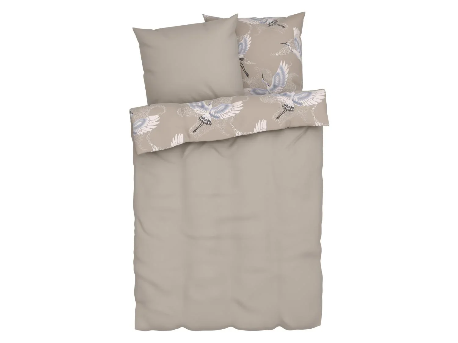 LIVARNO home Parure de lit en satin rversible, 260 x 240 cm