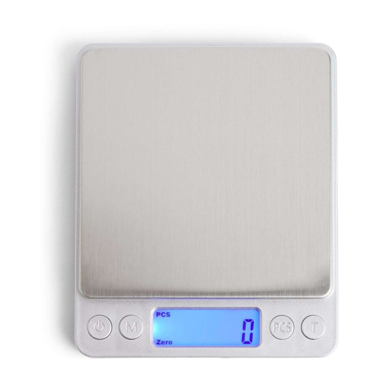 Balance de cuisine électronique max.3kg avec 2 contenants 10,6x12,7cm