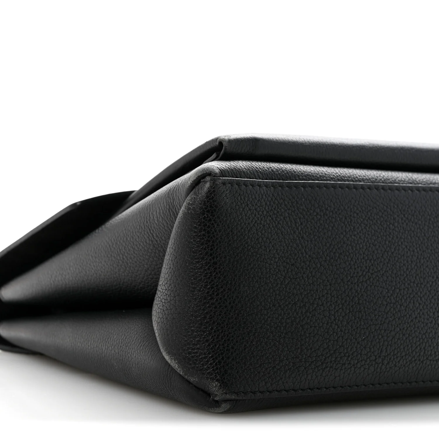 Soft Calfskin My Lockme Studs Black