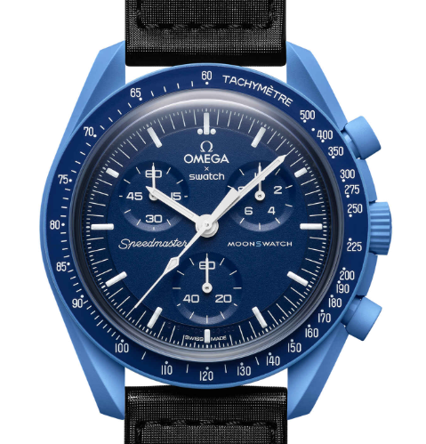 [Super Clone]Swatch x Omega SO33N100 Bioceramic Moonswatch Mission to Neptune