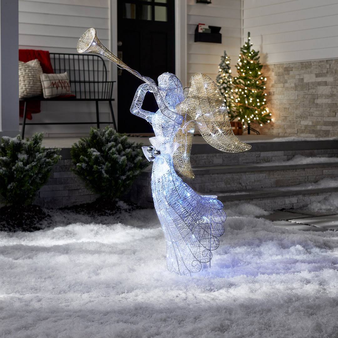 The Holiday Aisle Crystal Angel Christmas Decoration