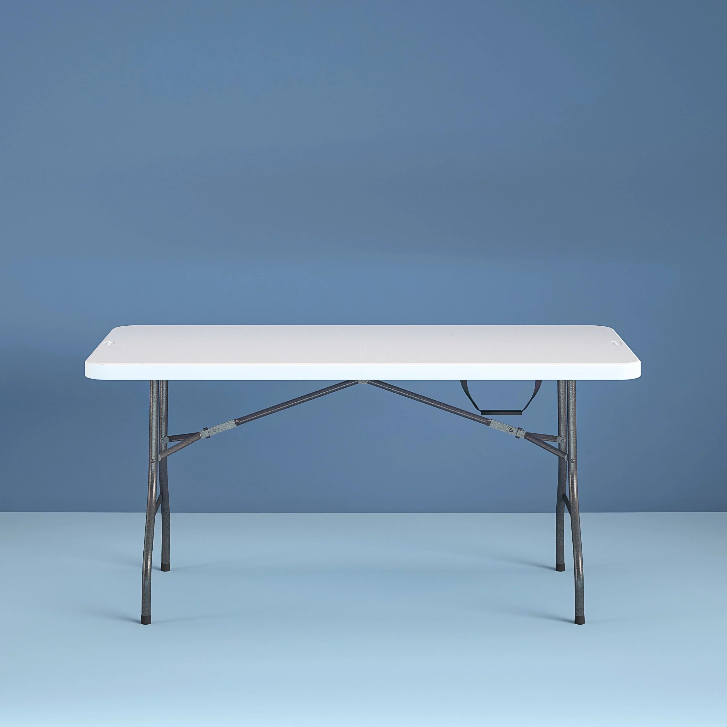 Cosco 6 Foot Folding Table in White Speckle