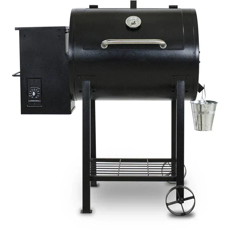 700FB Wood Fired Pellet Grill with Flame Broiler, 700 Sq. In. Cooking Space