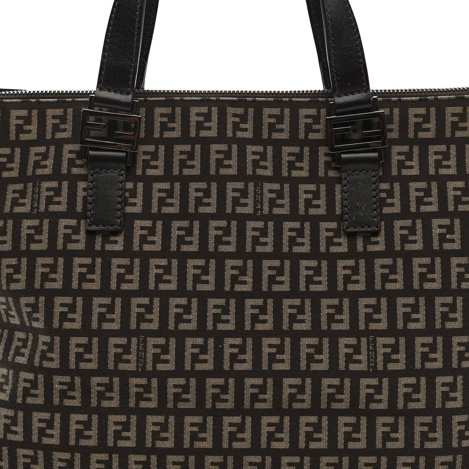 Zucchino Vitello Roll Tote Tobacco