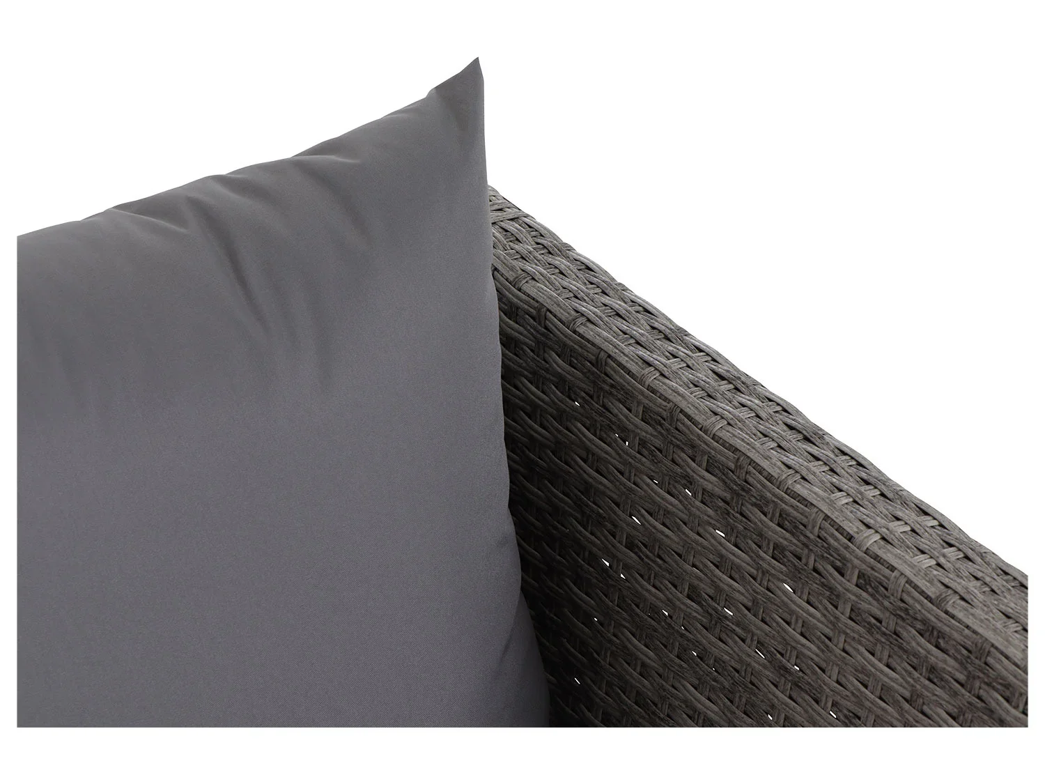 Gardamo Ensemble de jardin Vigo Lounge, 4 pices, gris