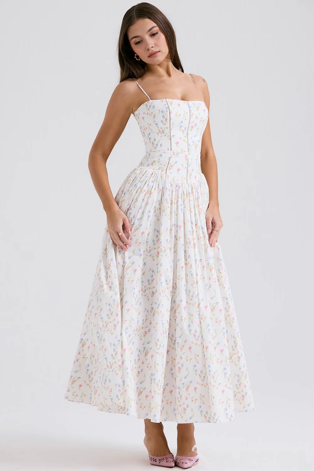 Élodie | Robe Midi Posy