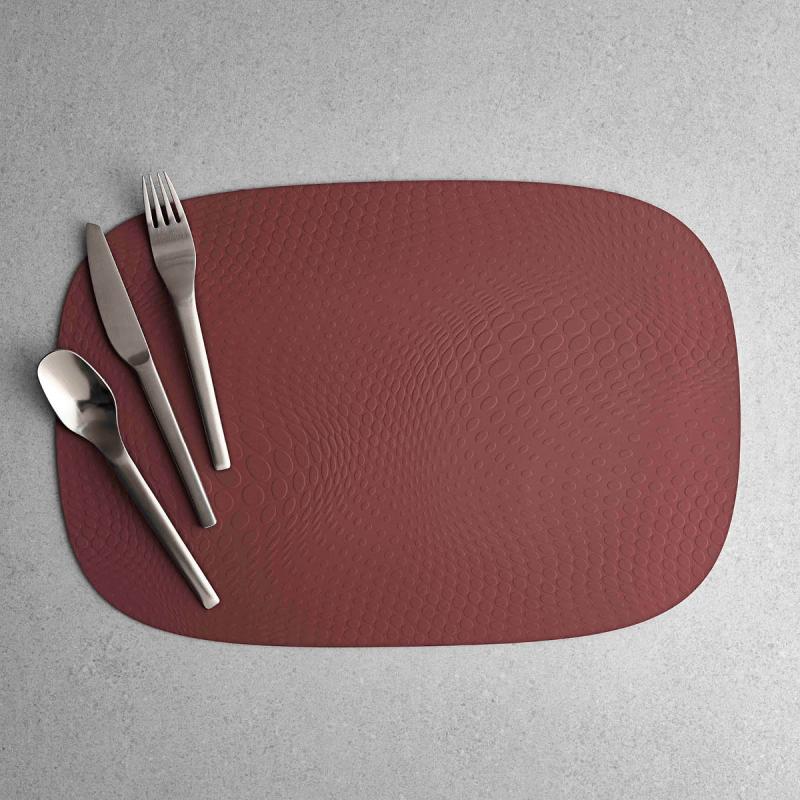 Karim Rashid bordbrikke 45x30,6 cm Bordeaux