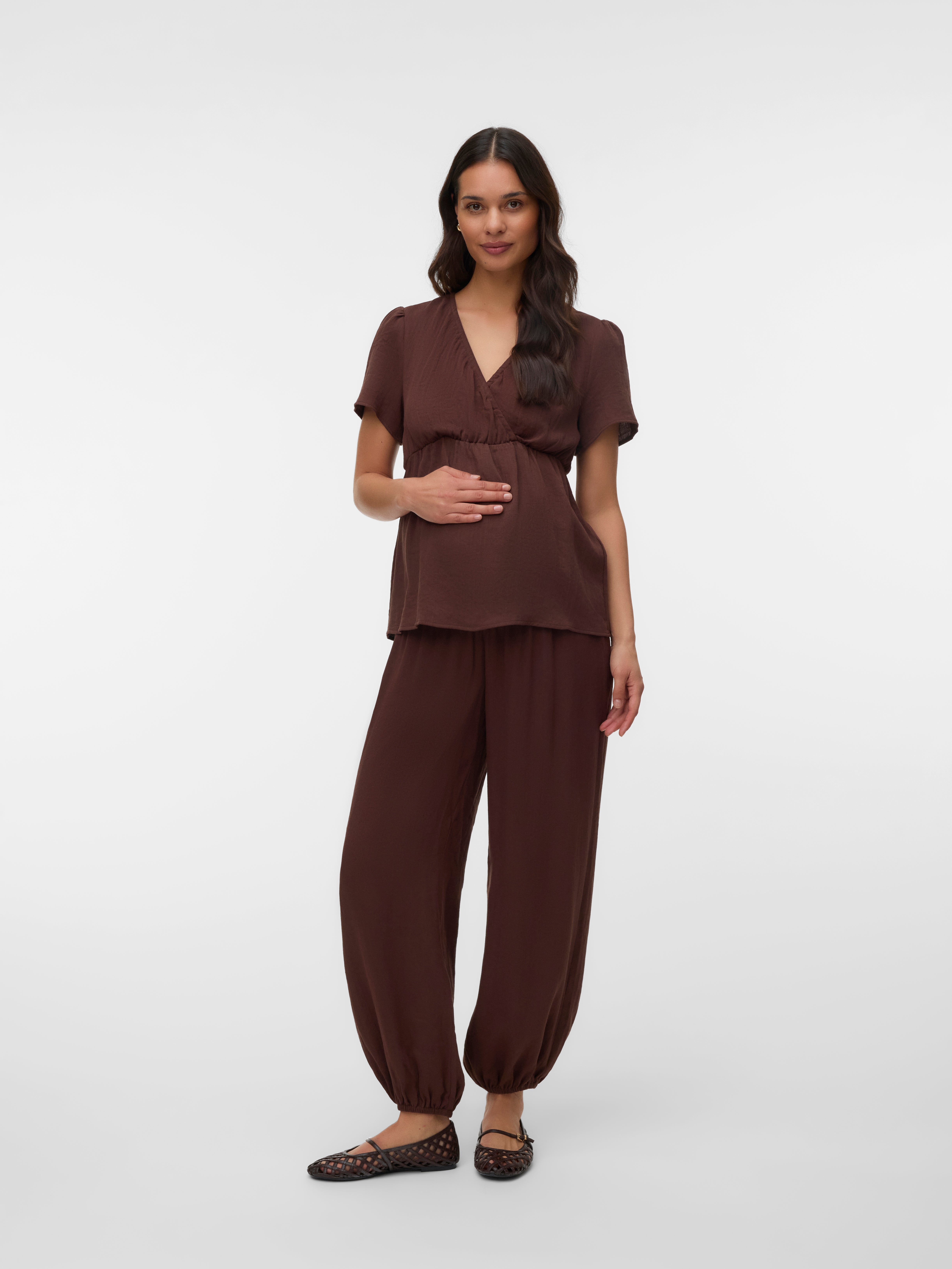 VERO MODA® Regular Fit V-Neck Top