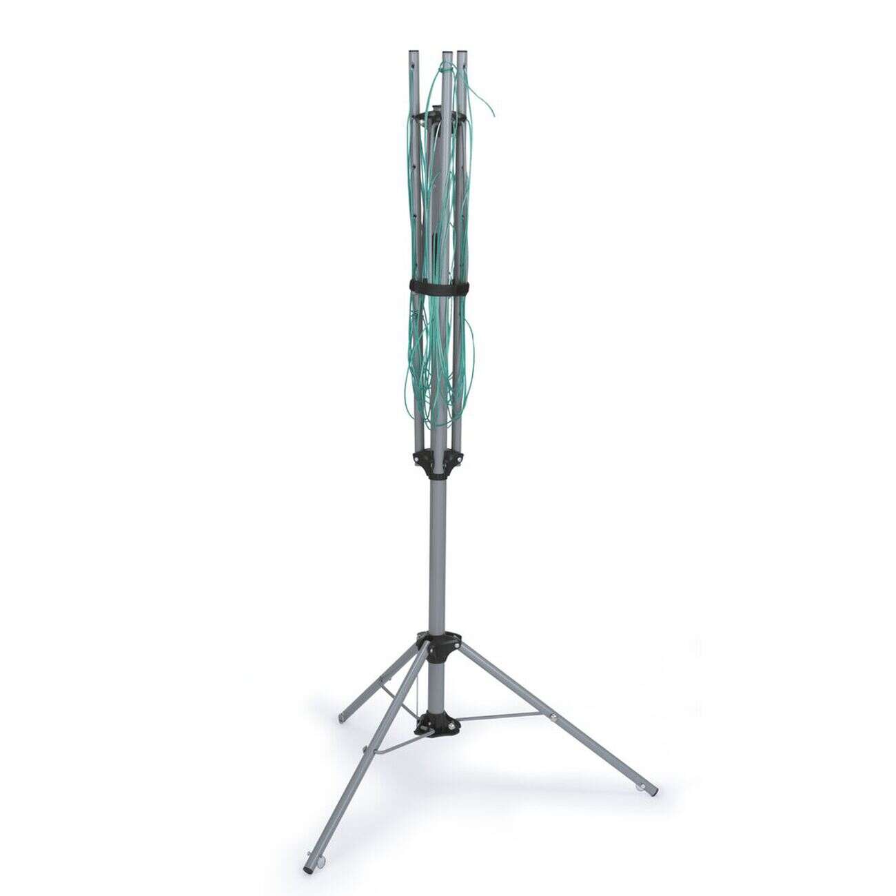 Séchoir parapluie trépied 16m d'étendage 120x105xH140cm