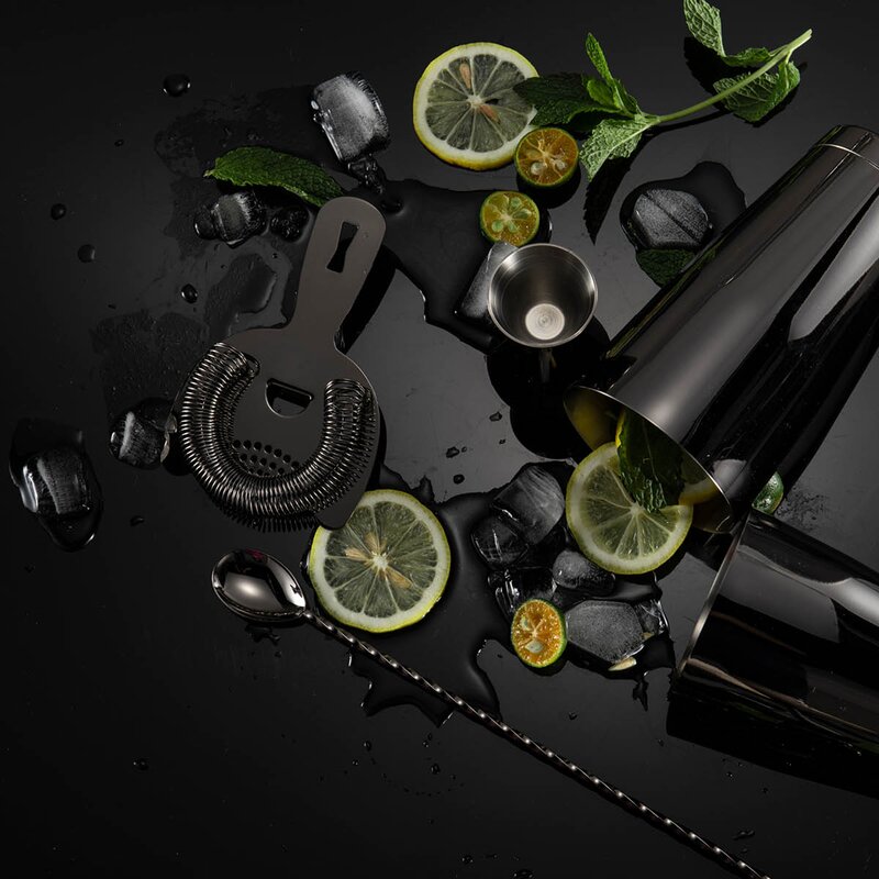Sontell Smoke målebeger 2/6 cl gun metal