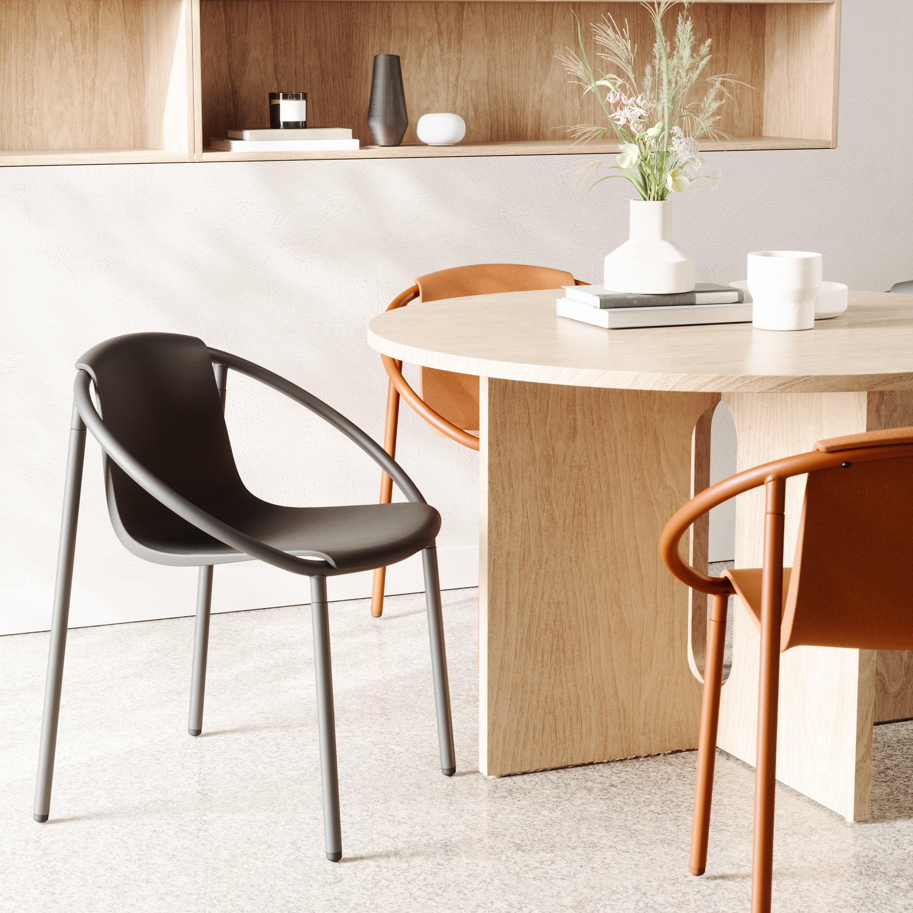 Umbra Ringo Loungestoel - Zwart
