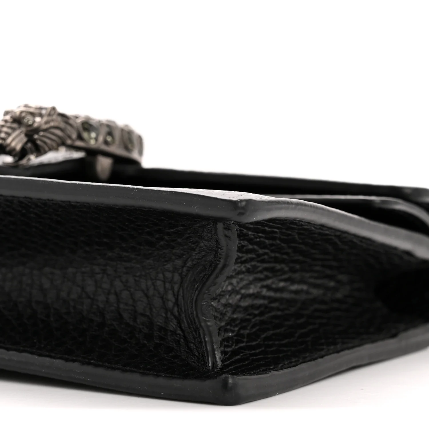 Calfskin Super Mini Dionysus Shoulder Bag Black
