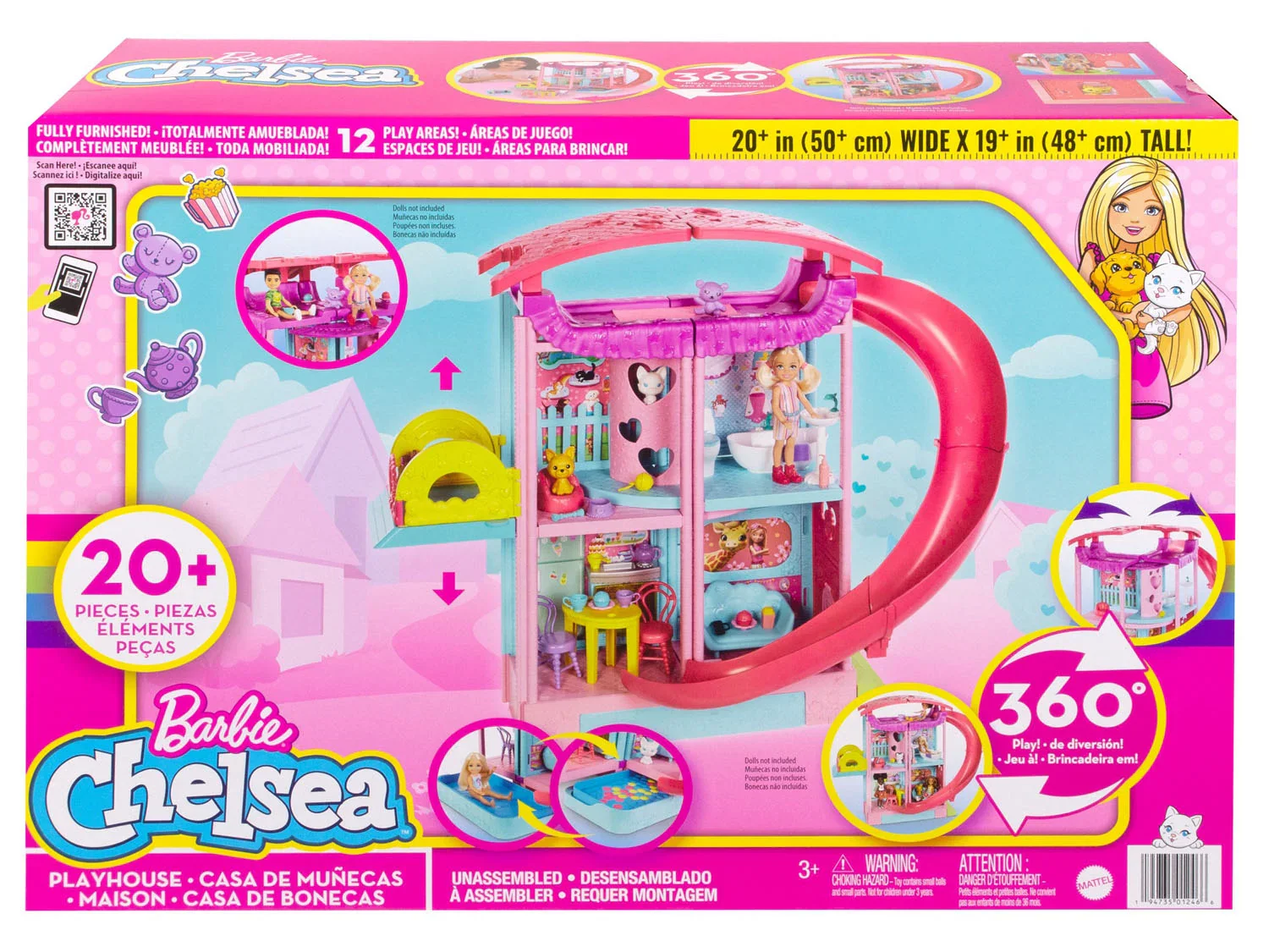 Barbie La Maison de Chelsea, 3 tages